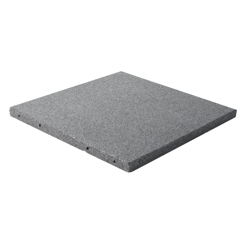 Gummiflise 50x50x3   Grå Nordic Play Active     M2 30 Stk  810-173