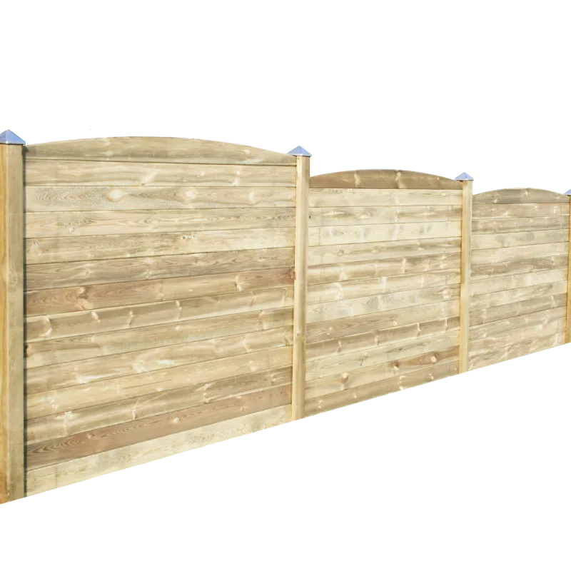 Hortus 178 Fag Med Topprofil Buet Afslutning Mellem Stolper 101-690