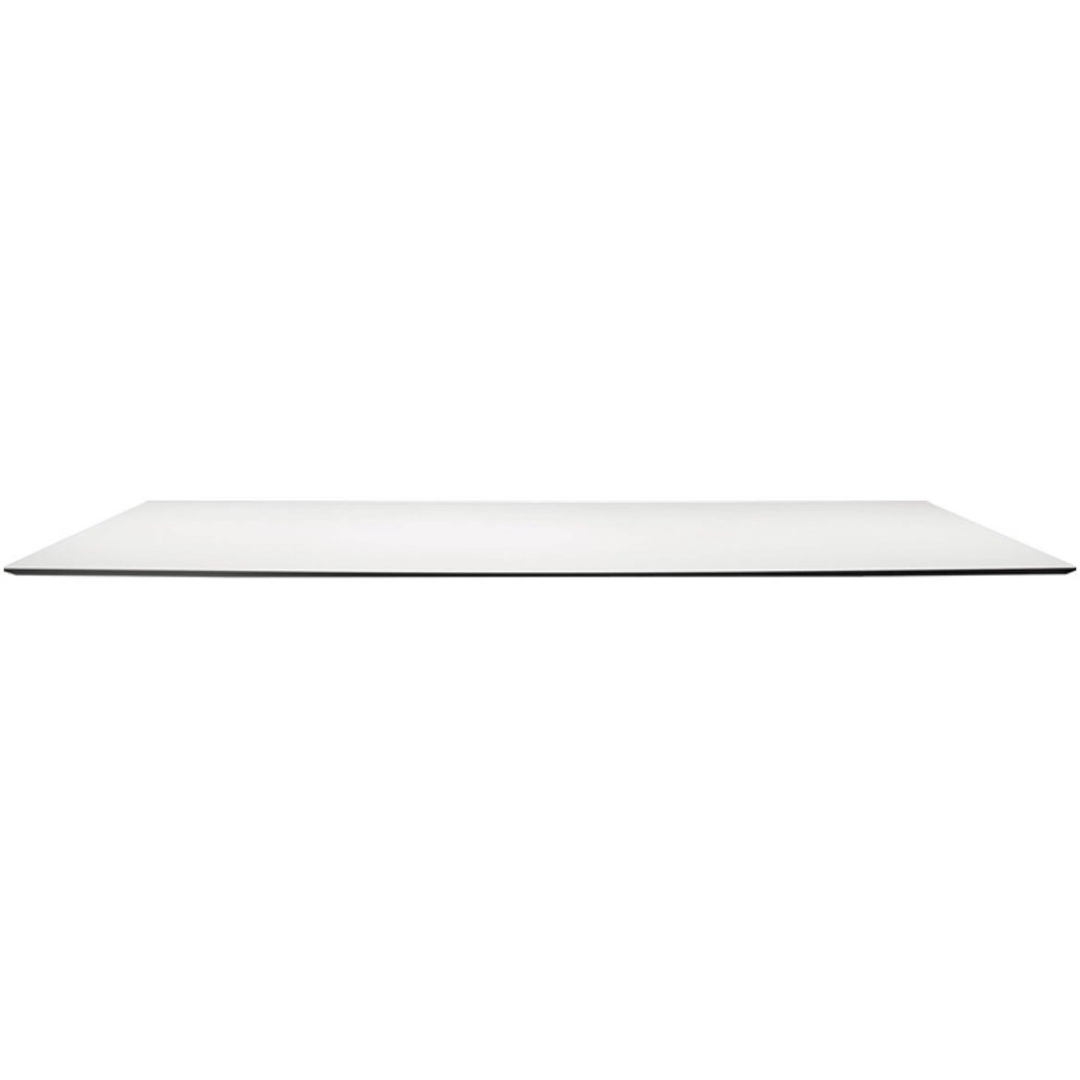 Bordplade House   Sander Cdf   9ã 92ã 206   Sort Gennemfarvet Cdf Med Hvid Mikrolaminatoverflade