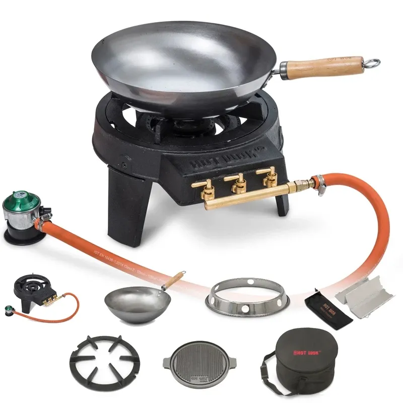 Hot Wok Pro 12 kW – Komplet Woksæt til Madlavning