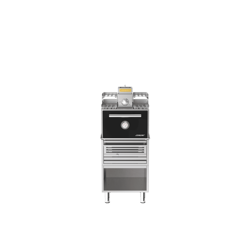 Josper HJX-PRO-S80-WT Grillovn med Rist og Bord - Kvalitet til Restauranter