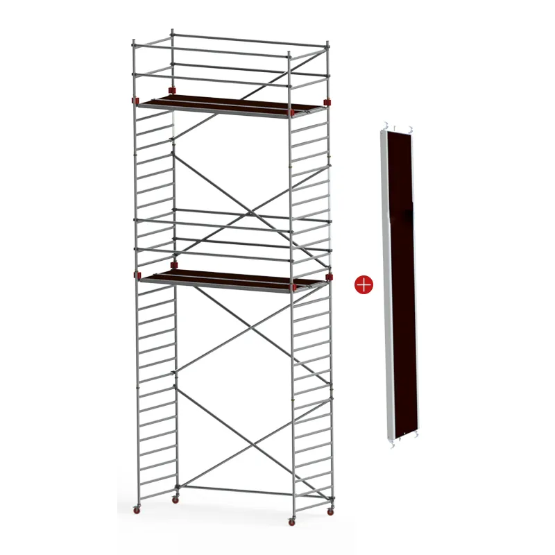 Jumbo Rullestillads 250x135cm – Stabilt og Sikkert Byggestillads