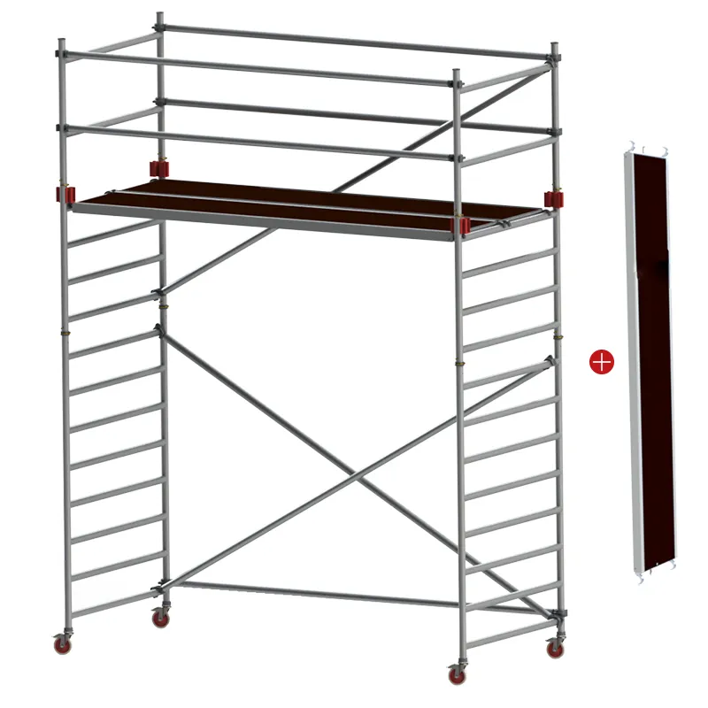 Jumbo Rullestillads 305x135cm - Professionelt og Stabilt
