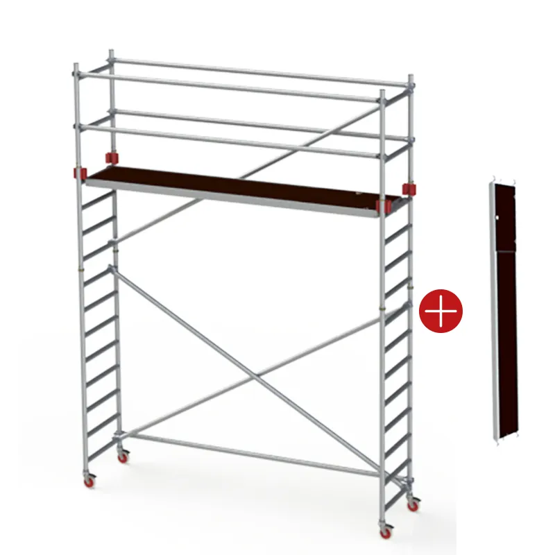 Jumbo Rullestillads 305x74cm - Stærk og Stabil Kvalitet