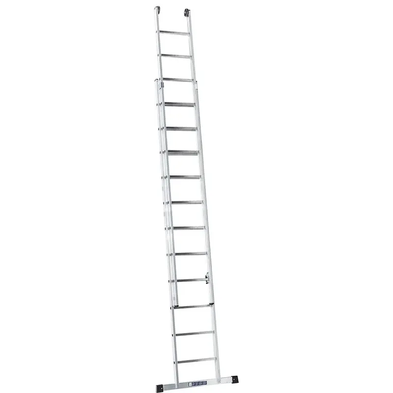 Jumbo Skydestige   2x11 Trin   9m    Stigefod  49ss252-