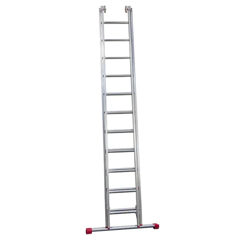 Jumbo Skydestige   2x11 Trin   4m    Stigefod 41jss211-