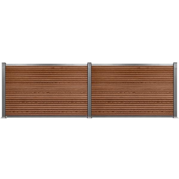 Workmann Komposithegnsæt 233x120cm Brun Grå 233x120cm