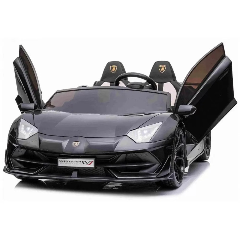 Lamborghini Aventador SJV – Sort Elbil til Børn 24V på tilbud!
