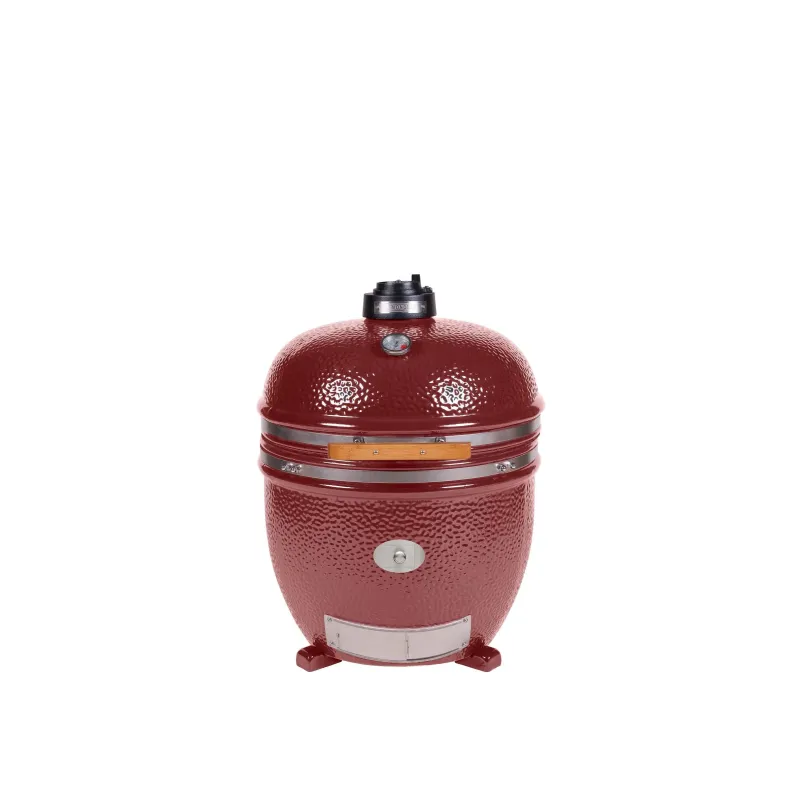 Monolith Kamado Grill LeChef - Rød Standalone Tilbud!