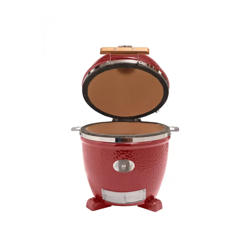 Monolith Kamado Junior Grill - Rød Standalone Tilbud!