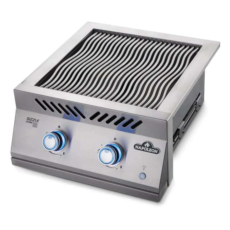 Napoleon Built-  700 Series 18 Quot  Dobbelt Sizzle Zoneâ  Sidebrænder Bib18irpss
