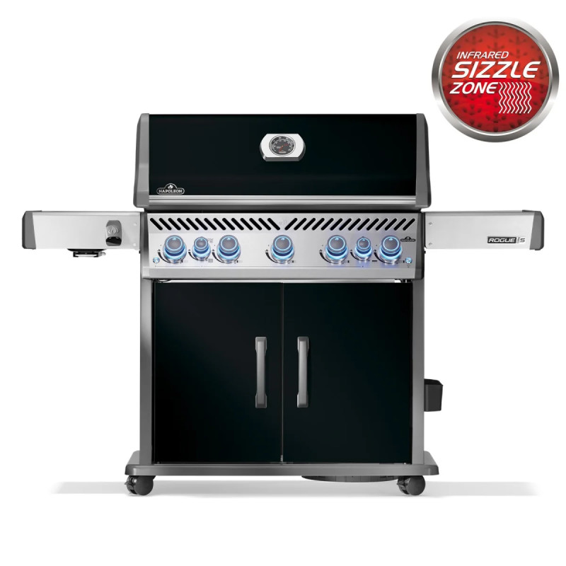 Napoleon Rogueâ Pro- 625 Rustfri Stål Sort Gasgrill Rps625rsibpk- -