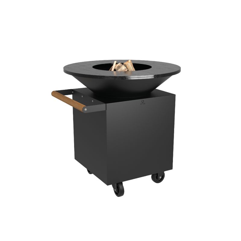 Ofyr Classic Black 100 Pro – Elegant Grill med Hjul og Håndtag