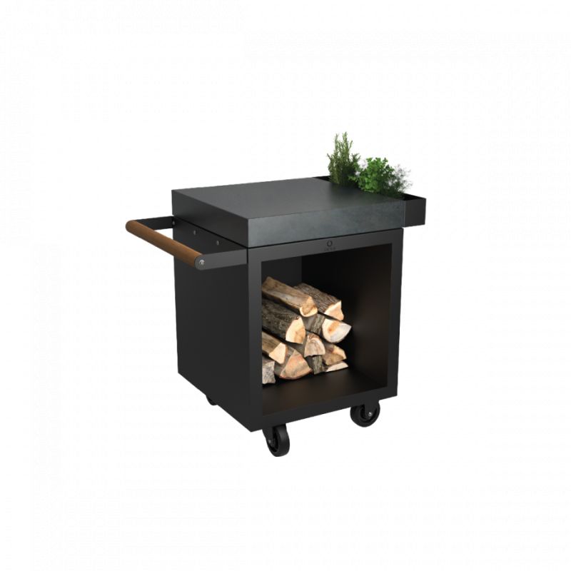 Ofyr Mise en Place Bord Sort 65 Pro – Perfekt til Grillmad