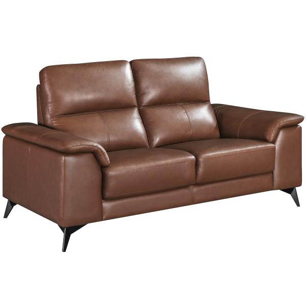 Homeville Pamplona   Pers  Læder Brun 162x93x91cm