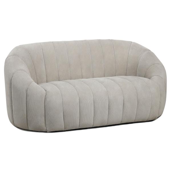 Homeville Parma   Pers  Sofa Fløjl Beige