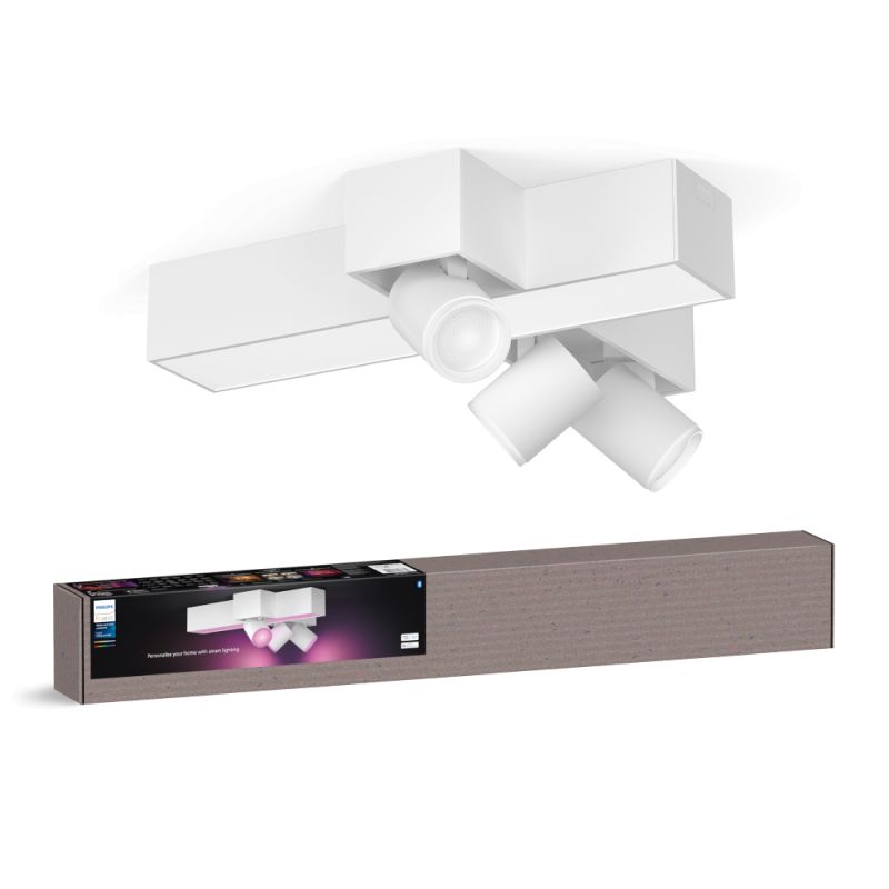 Philips Hue Centris Hue Cross  -spot Hvid V2 Spot White Color Ambience