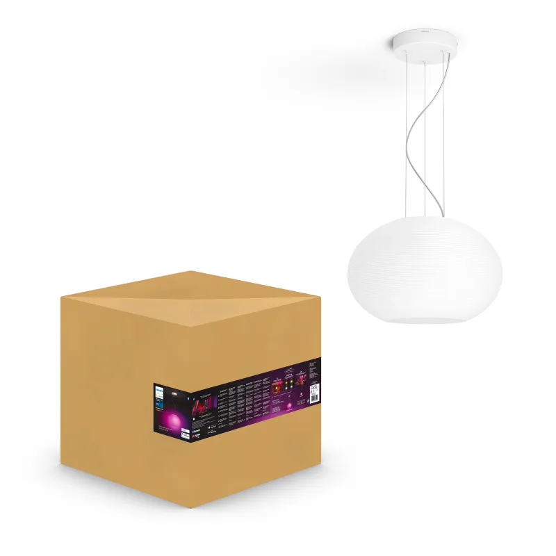 Philips Hue Flourish Hue Pendel  Hvid 31w 24v 929003053601