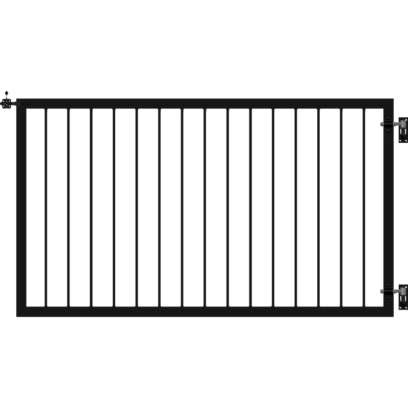 Plus Basic Bred Låge 150ã 85   Sort 17557-15