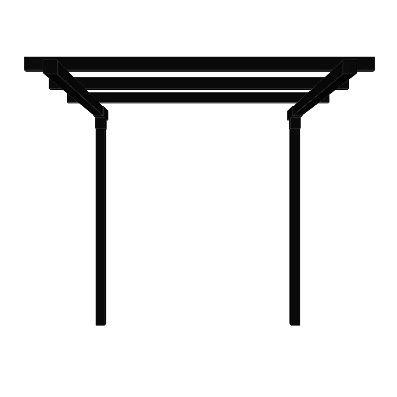 Plus Dobbelt Pergola   Modul Forlænger 188x238x226 179095-15