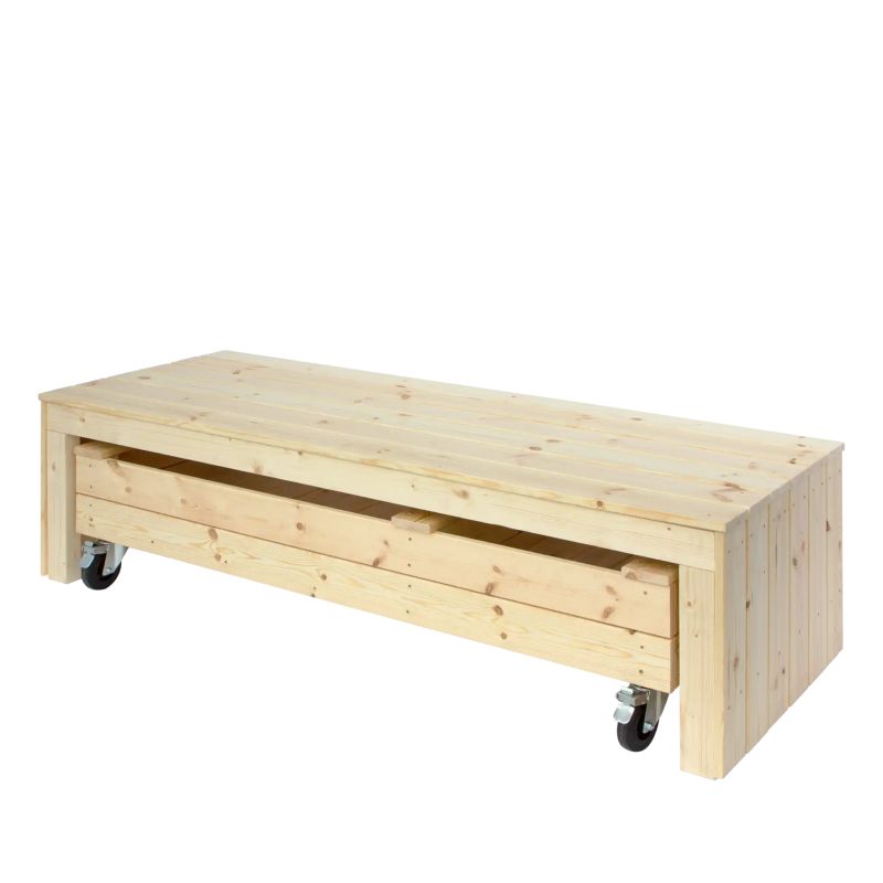 Plus Fun Sandkasse Hjul Bænk 180 18050-