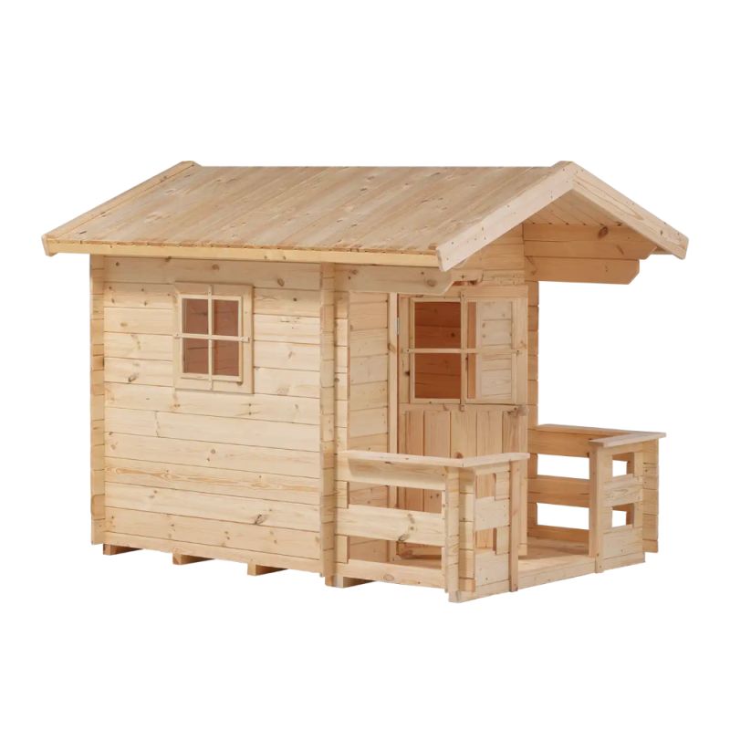 Plus Legehus 134ã 134 58 Terrasse Ubehandlet Inkl Tagpap 167410-