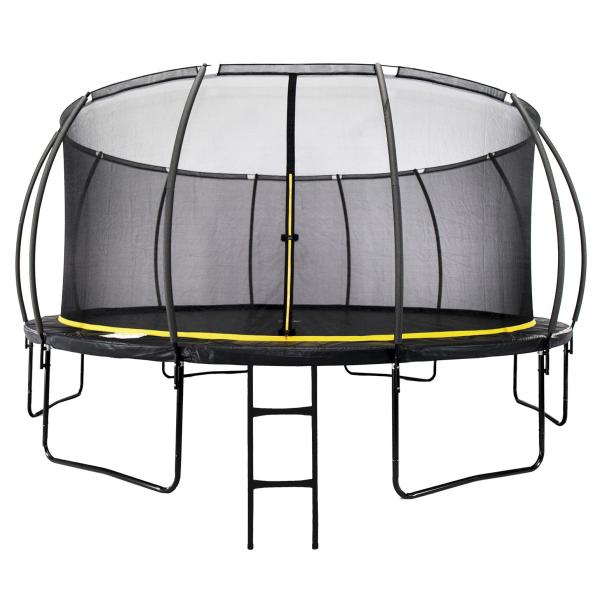 Bestplay Trampolin Med Net   Stige ø366cm
