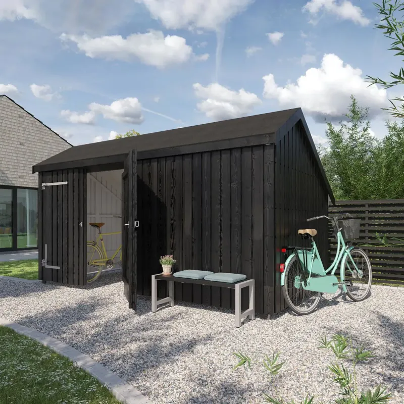 Plus Multihus -moduler Lukket Dobbeltdør 10 Ubehandlet 167581-