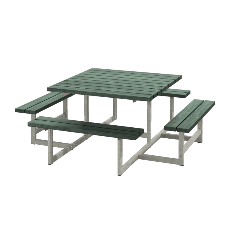 Plus Picnic Bord Bænkesæt 200   Retex Grøn 188810-31