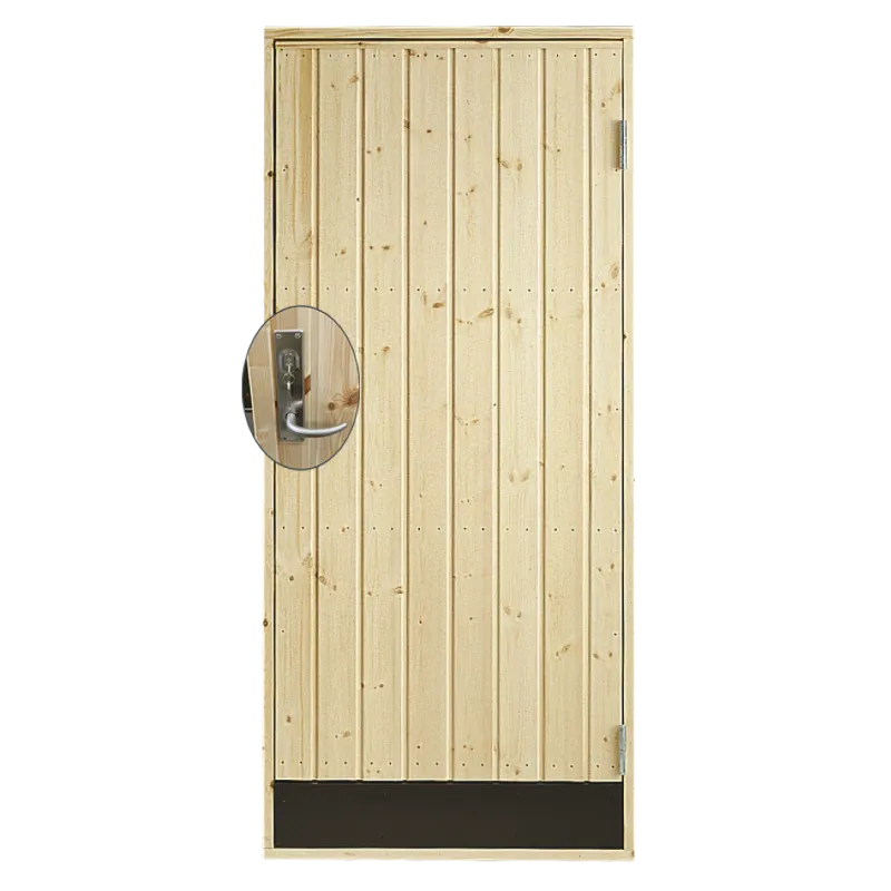 Plus Udhusdør Panel Inkl  Karm Montagesæt   88     197     393110-