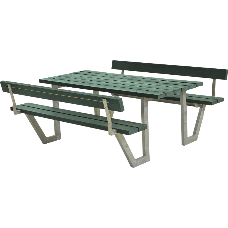 Plus Wega Bord Bænkesæt     Ryglæn 177   Retex Grøn 187712-31