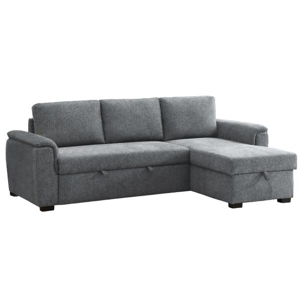 Homeville Portland Chaiselong Grå 211x76 135x86cm