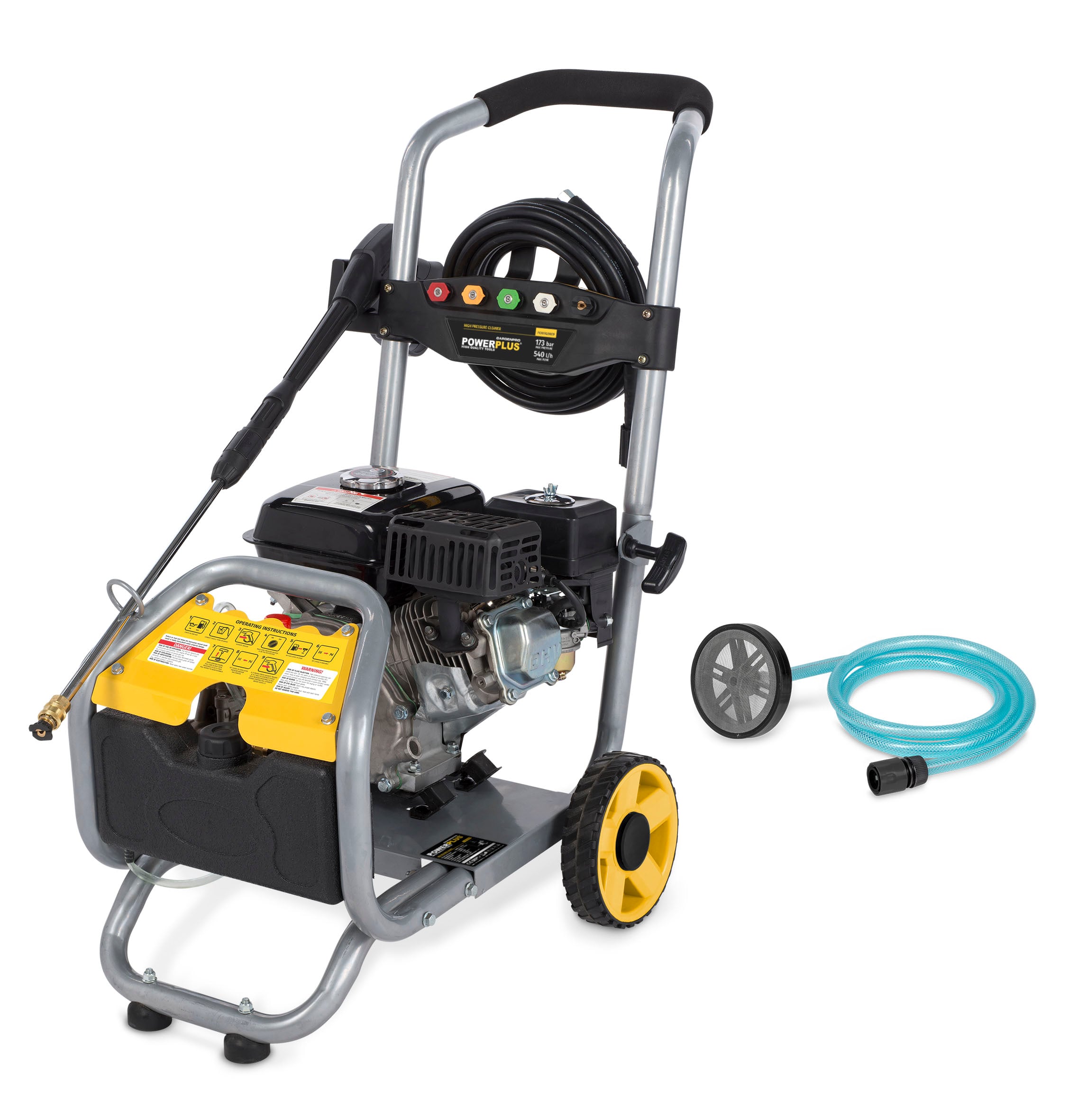 Højtryksrenser 208cc fra Powerplus - Effektiv Rengøring!