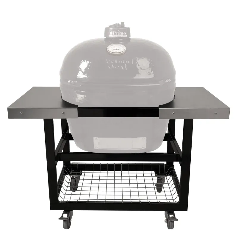 Primo Grill Vogn med Kurv og Sideborde til Oval Large 300 & XL 400