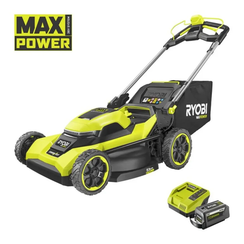 Ryobi 36v Kulfri 53 Selvkørende Plæneklipper Ry36lmxsp53b-160