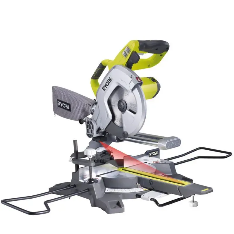 Ryobi Kap Geringssav EMS216L - Præcision med Laserlys!