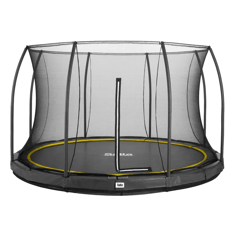 Salta Trampolin Comfort Edition Inground ø396 Sort Inkl Sikkerhedsnet 805-821