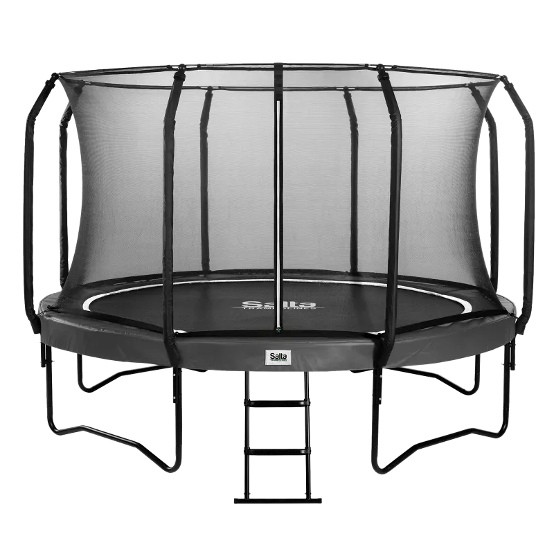 Salta Trampolin First Class ø366 Sort Inkl Stige Sikkerhedsnet 805-565