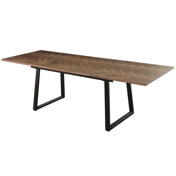Homeville San Marino Sildeben Mørkebrun 150 240x90x76cm