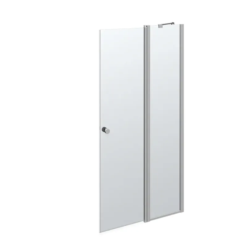 Scanbad Brusedør 97-99 Satin Klar200cm