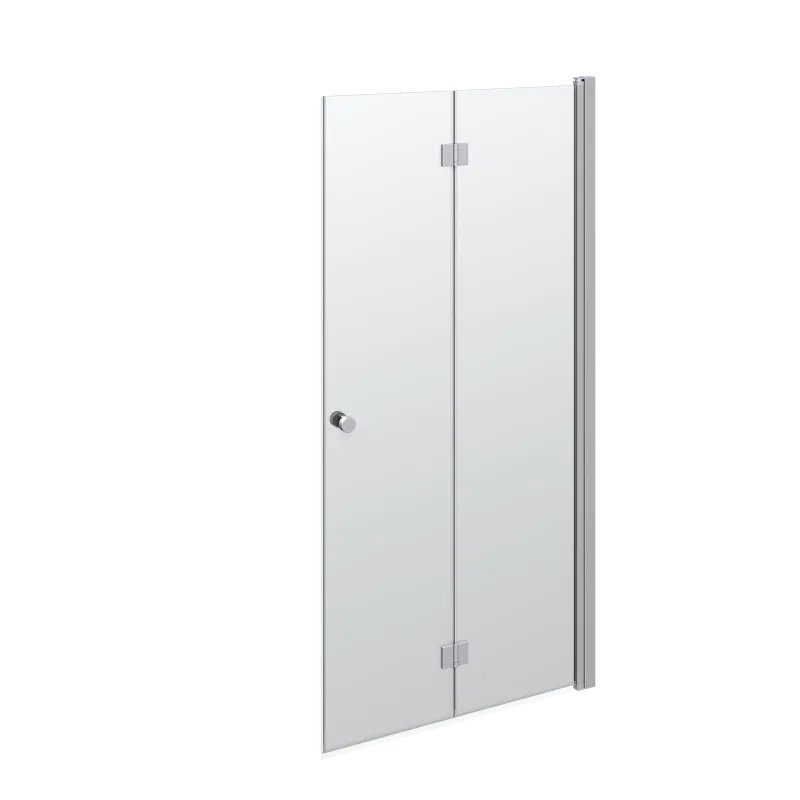 Scanbad Match Foldedør  :200x97-99   Satin Klar  Satin