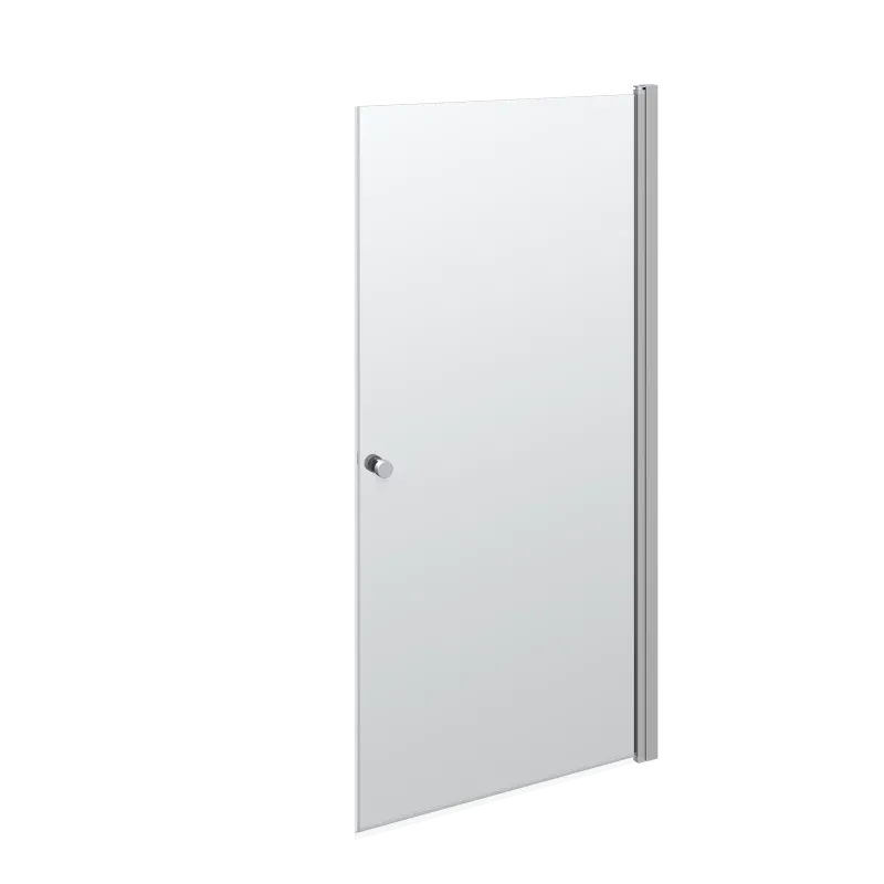 Scanbad Match Svingdør  :200x97-99   Satin Klar  Satin