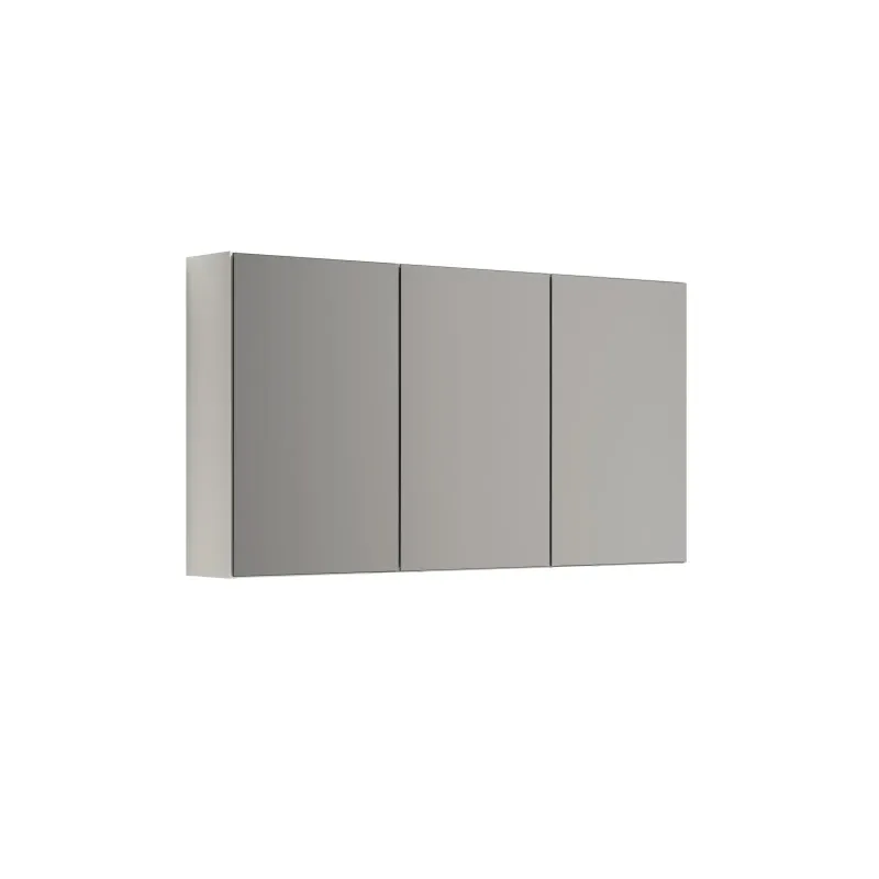 Scanbad Multo Spejlskab Select Lamper Låger 64x120 Hvid Mat