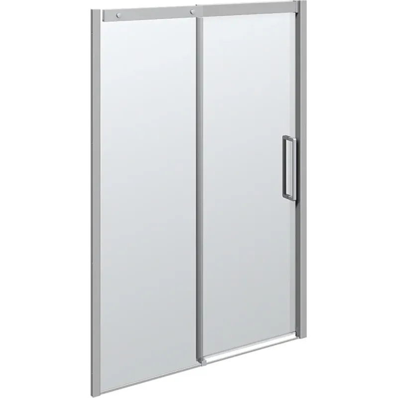 Scanbad Skydedør Sæt 140 cm - Classic Krom Tilbud