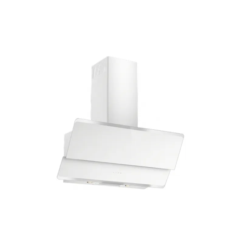 Silverline 3490-90 Hvid Skråtstillet Emhætte – Elegant Design