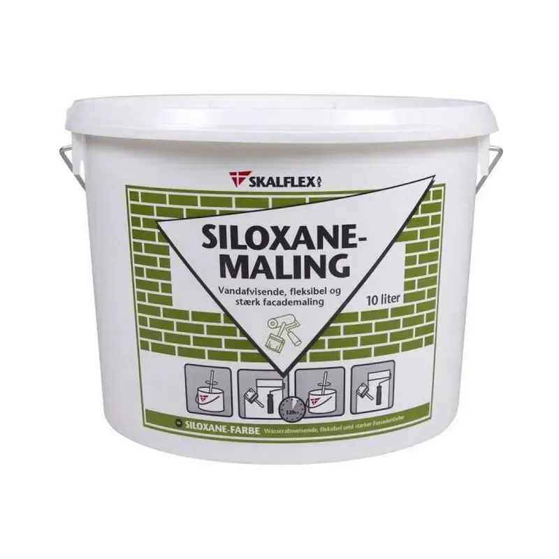 Skalflex Facademaling Siloxane Specialfarver 10lt