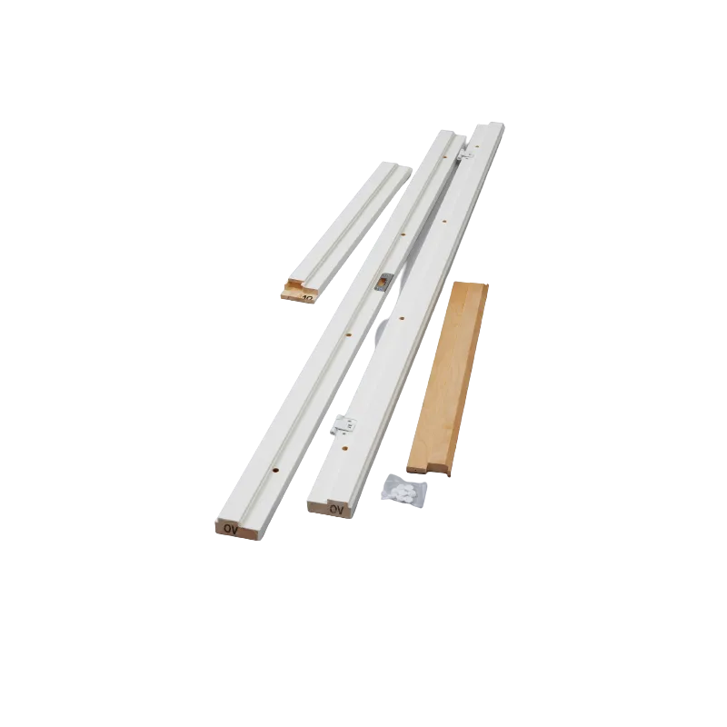 Swedoor 121mm Karm Hvid Med Bøgebund M15x21 1513x2089