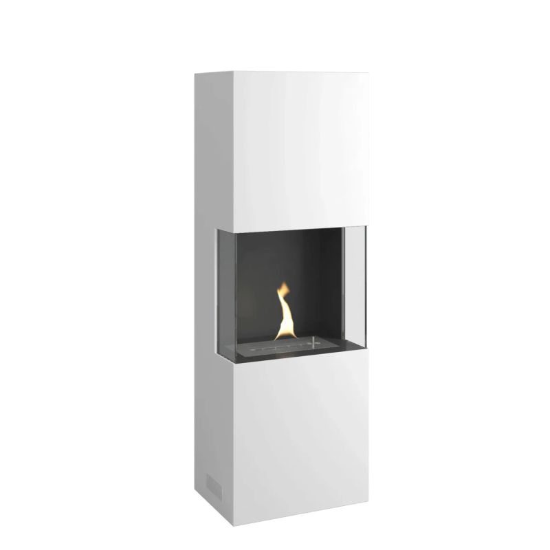 Tenderflame Indie 180 Hvid – Stilfuld Fritstående Biopejs