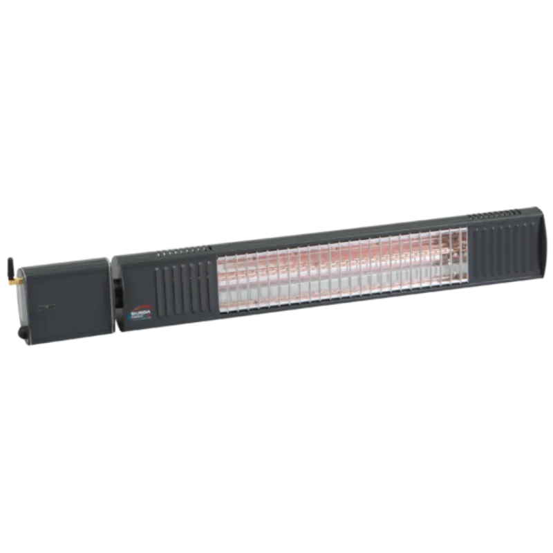 Terrassevarmer Term 2000 Ip67 Btc Antracit Elektrisk