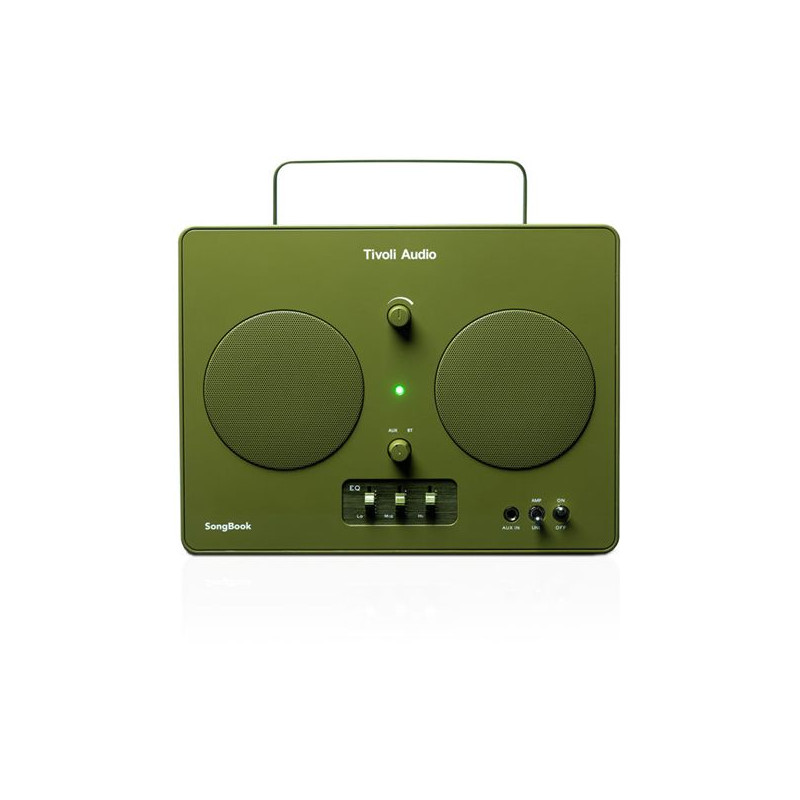 Tivoli Audio Songbook Green Analog Aux Forforstærker Bluetooth Højtaler